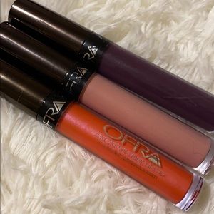 Ofra liquid lipsticks